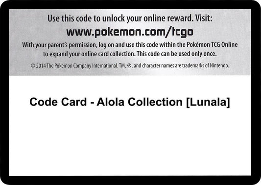 Code Card - Alola Collection [Lunala]