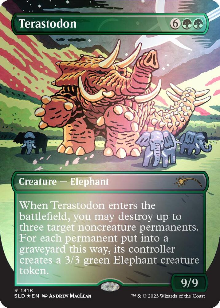 Terastodon (Rainbow Foil)