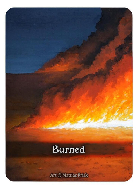 Burned/Engulfed (Box Topper)