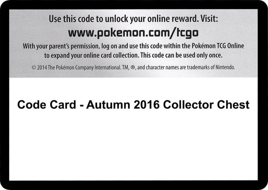 Code Card - Autumn 2016 Collector Chest