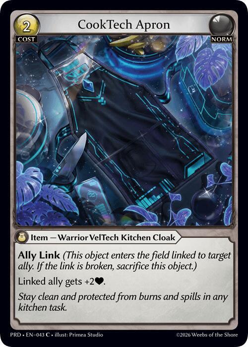 CookTech Apron (Interference Curio Foil)
