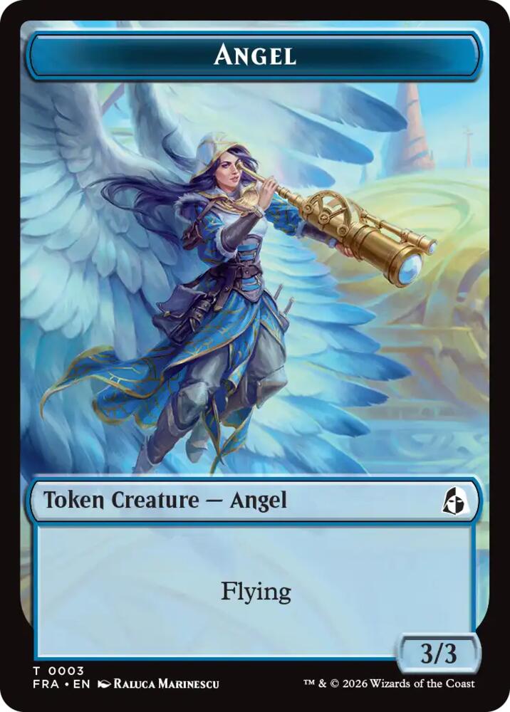 Angel (0003) // Treasure Double-Sided Token