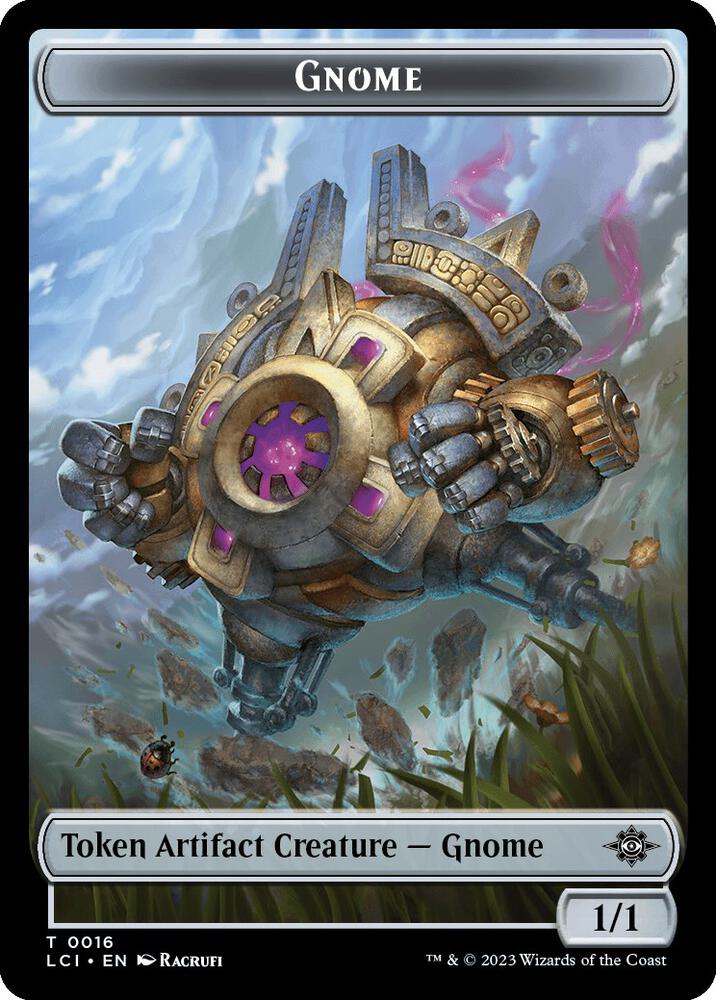 Gnome // Vampire Demon Double-Sided Token