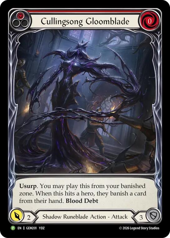 Cullingsong Gloomblade [GEM Pack 6]