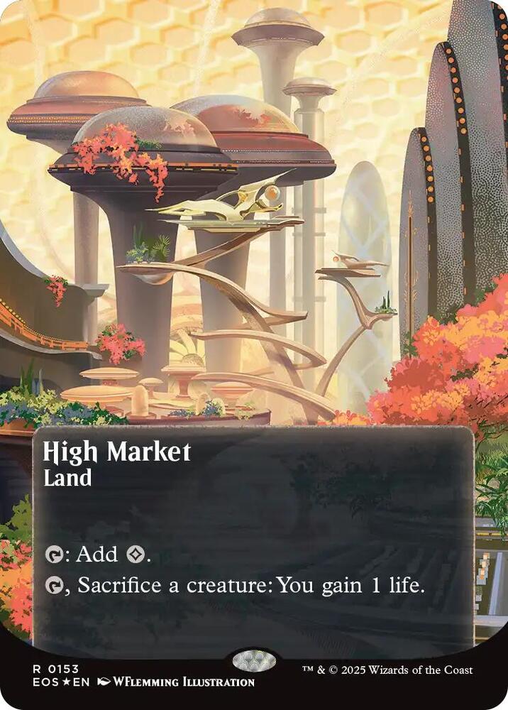 High Market (0153) (Borderless) (Galaxy Foil)