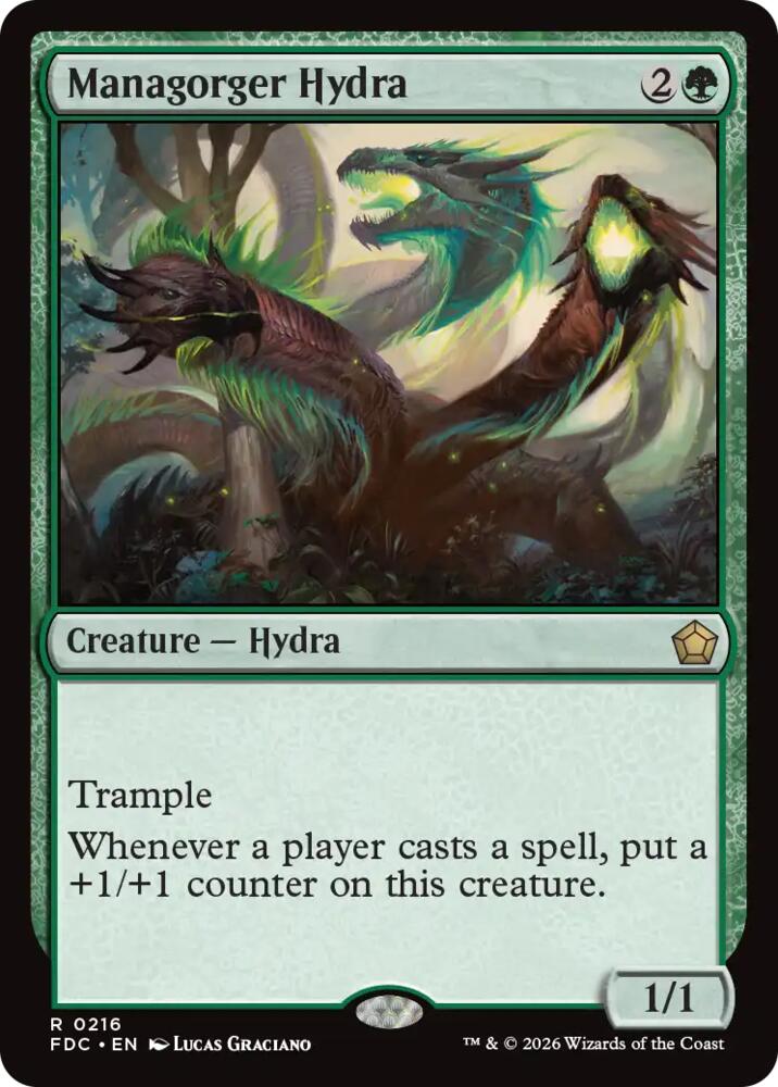 Managorger Hydra [Commander: Foundations]