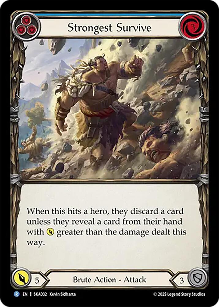 Strongest Survive (Blue)
