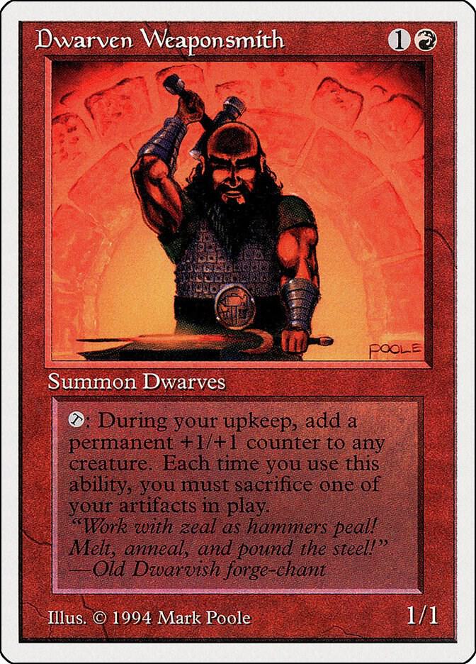 Dwarven Weaponsmith [Summer Magic]