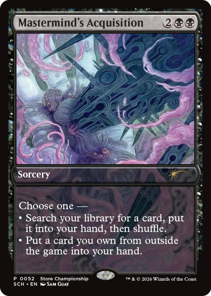Mastermind's Acquisition [Game Day & Store Championship Promos]
