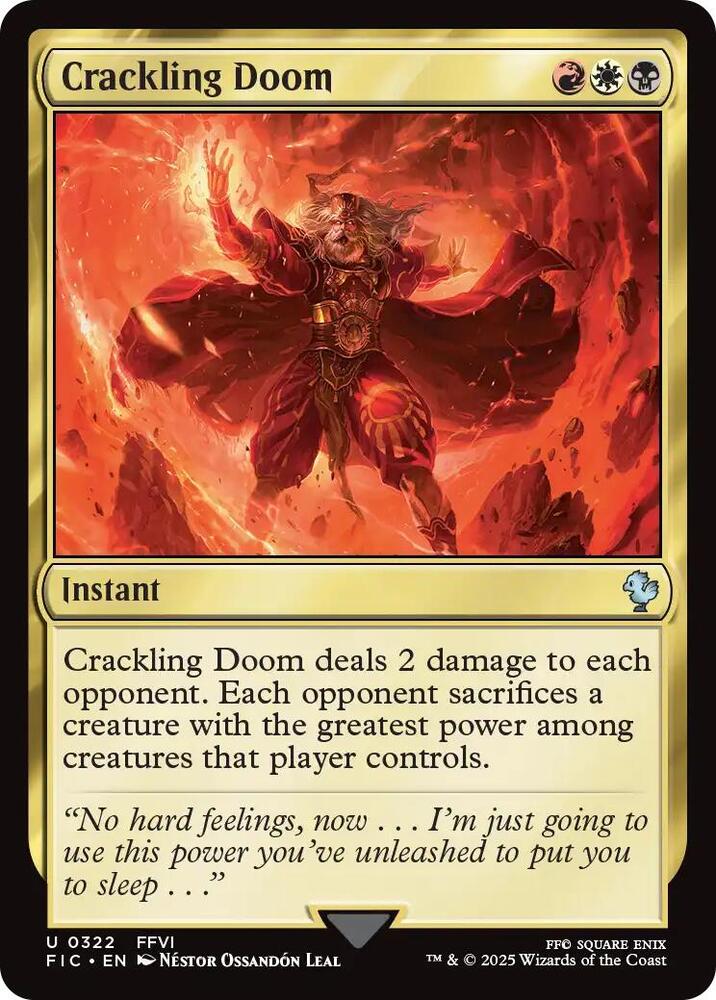 Crackling Doom (Surge Foil)