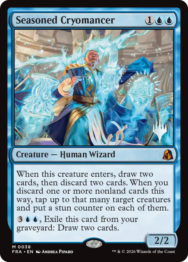 Seasoned Cryomancer [Promo Pack: Reality Fracture]