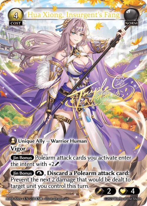 Hua Xiong, Insurgent's Fang (CSR)