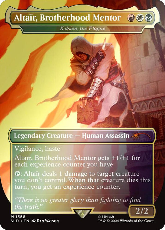 Altair, Brotherhood Mentor - Kelsien, the Plague (Rainbow Foil)