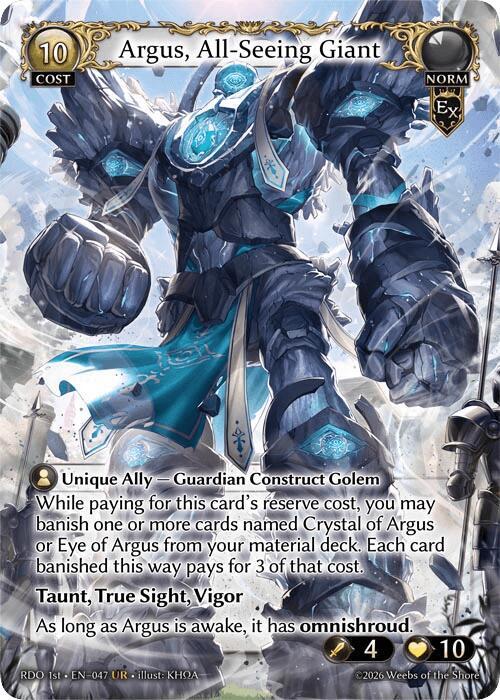Argus, All-Seeing Giant