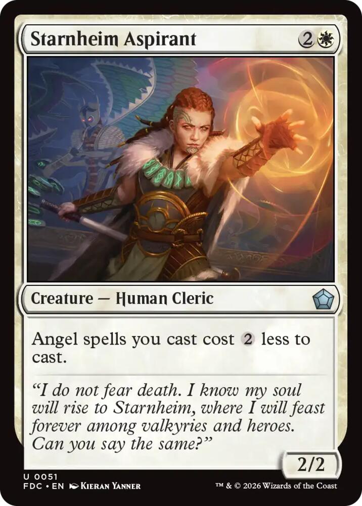 Starnheim Aspirant [Commander: Foundations]