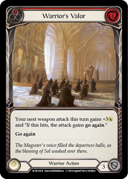 Warrior's Valor (Red)