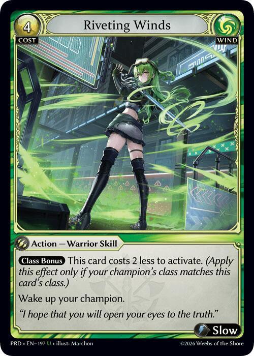 Riveting Winds (Interference Curio Foil)