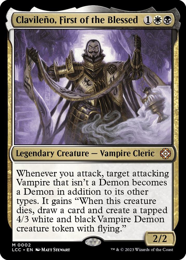 Clavileno, First of the Blessed