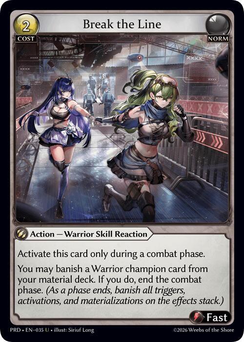 Break the Line (Interference Curio Foil)