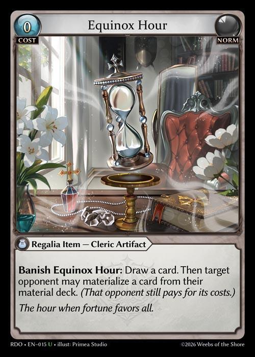 Equinox Hour (Curio Foil)