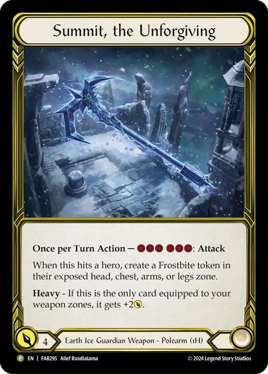 Summit, the Unforgiving (Golden) - FAB295