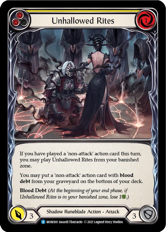Unhallowed Rites (Yellow)