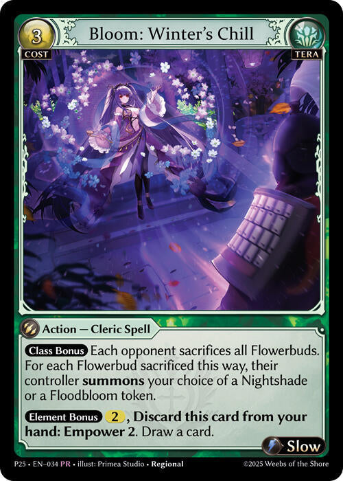 Bloom: Winter's Chill [Promotional Cards]