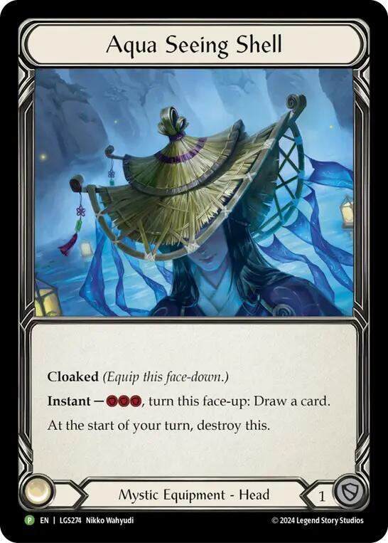 Aqua Seeing Shell - LGS274