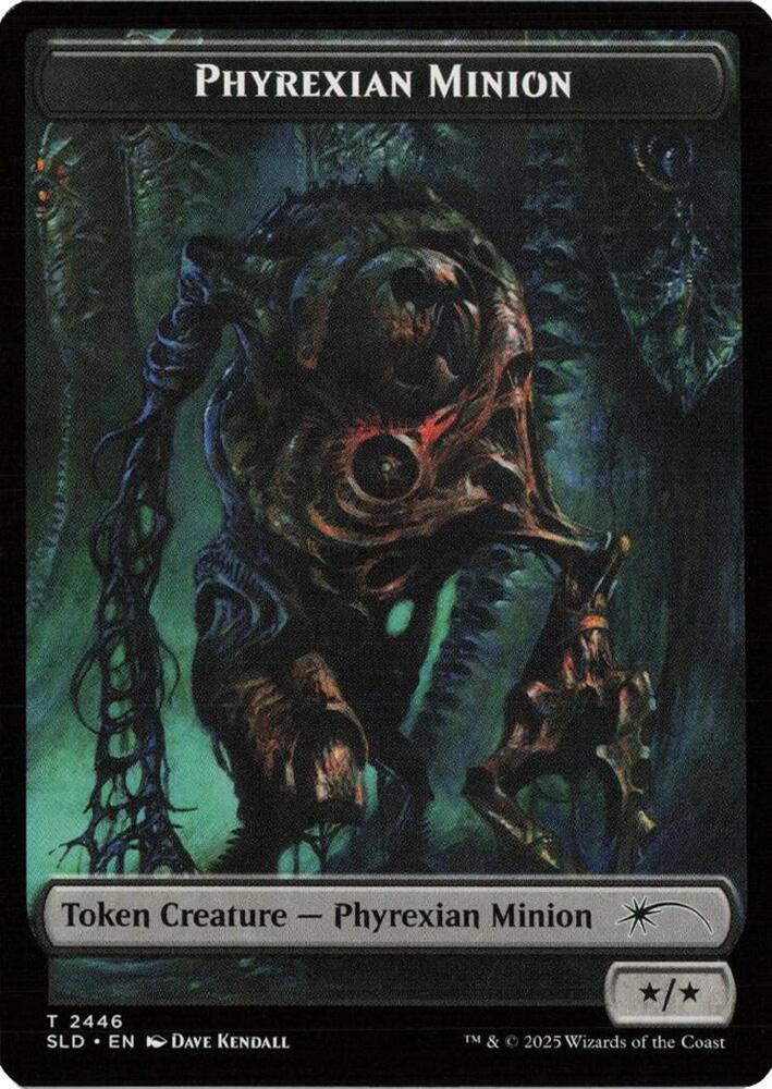Phyrexian Minion (SLD) // Pegasus (KHC) Double-sided Token