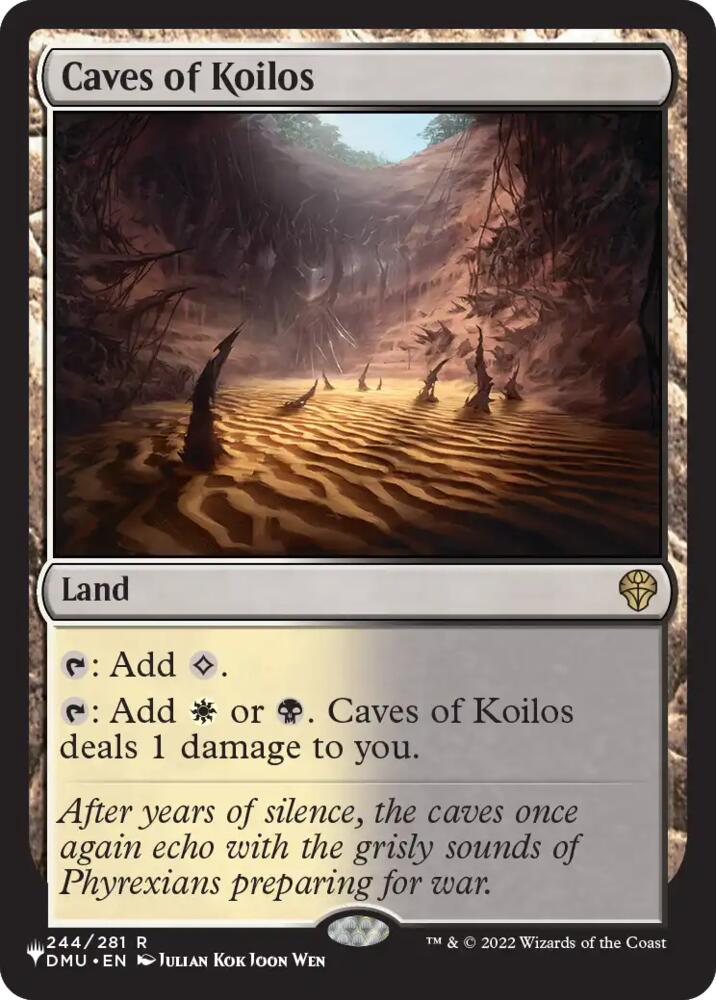 Caves of Koilos [The List Reprints]