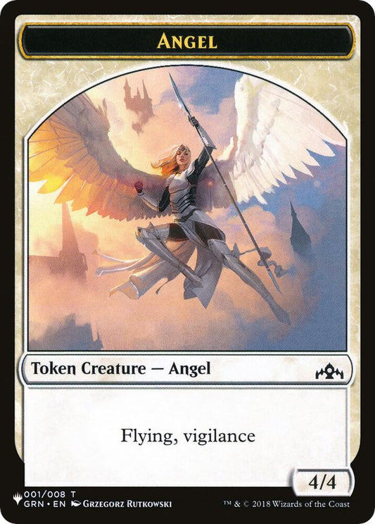 Angel // Warrior Double-Sided Token
