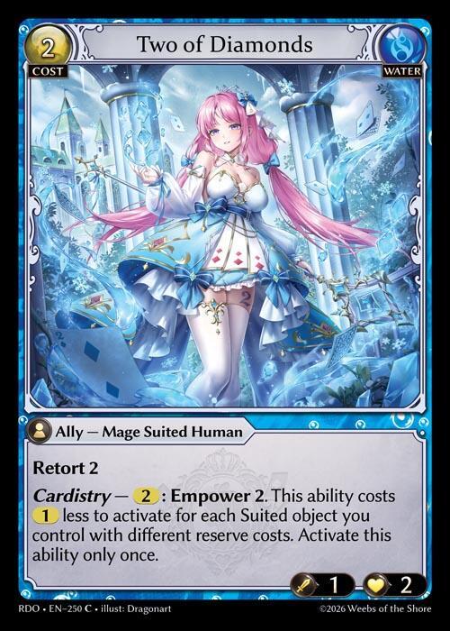 Two of Diamonds (Curio Foil)