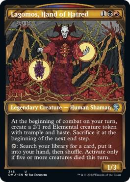 Lagomos, Hand of Hatred (Textured Foil)