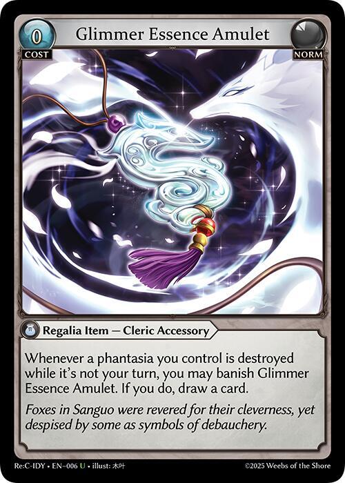 Glimmer Essence Amulet