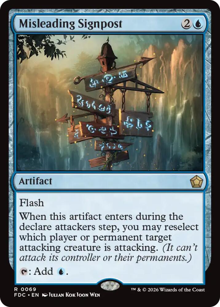 Misleading Signpost [Commander: Foundations]