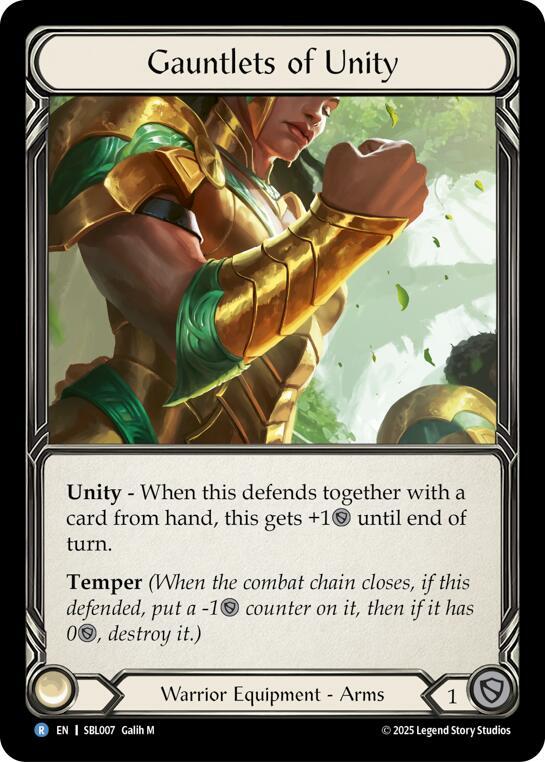 Gauntlets of Unity