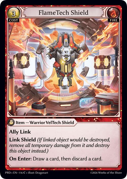 FlameTech Shield (Interference Curio Foil)