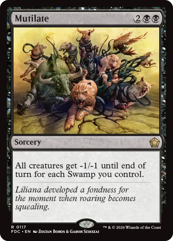 Mutilate [Commander: Foundations]