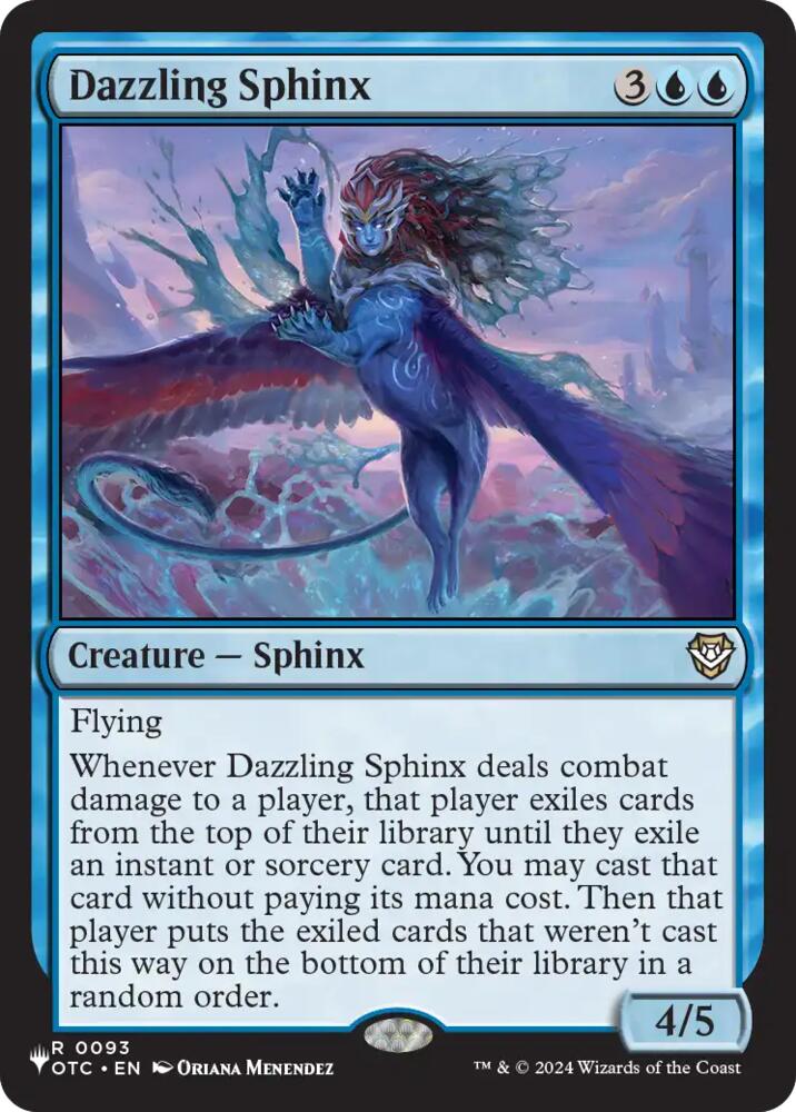 Dazzling Sphinx [The List Reprints]