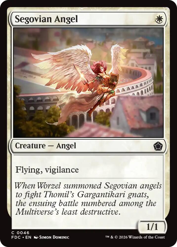 Segovian Angel [Commander: Foundations]