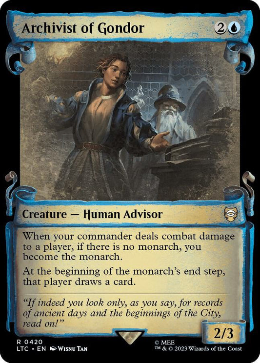 Archivist of Gondor (Showcase Scrolls)