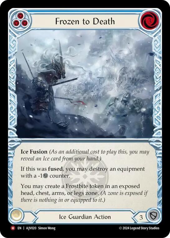 Frozen to Death