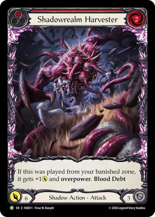 Shadowrealm Harvester (Red) - FAB511