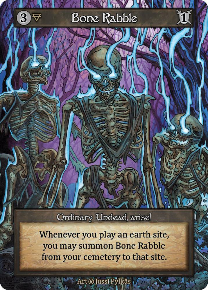 Bone Rabble (Store Alternate Art Promo) (Foil)