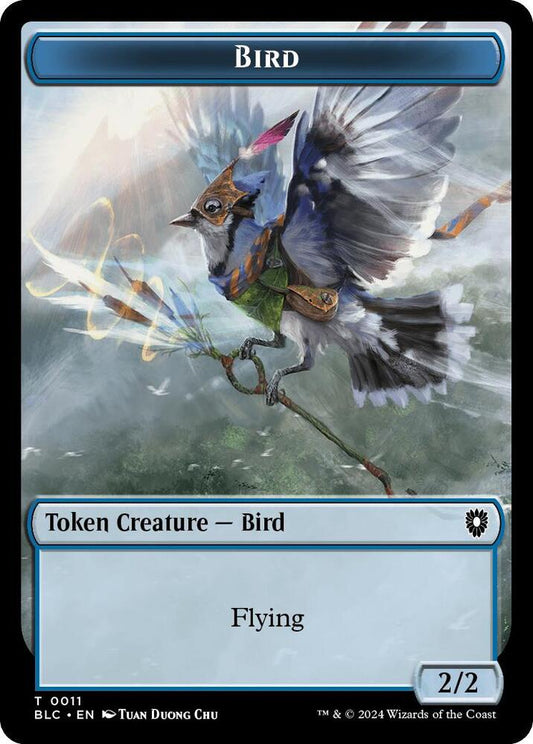 Bird (0011) // Shark Double-Sided Token