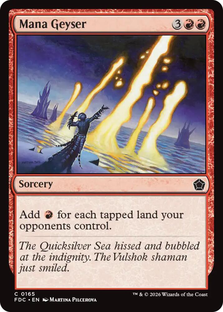 Mana Geyser [Commander: Foundations]