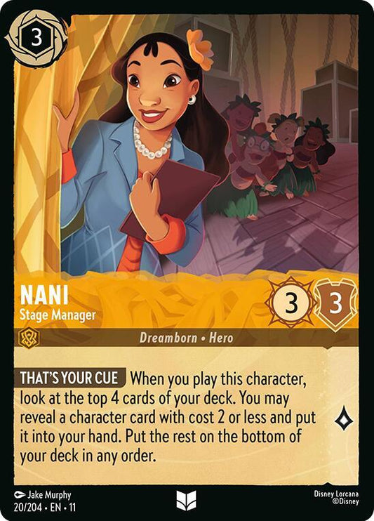 Nani - Stage Manager