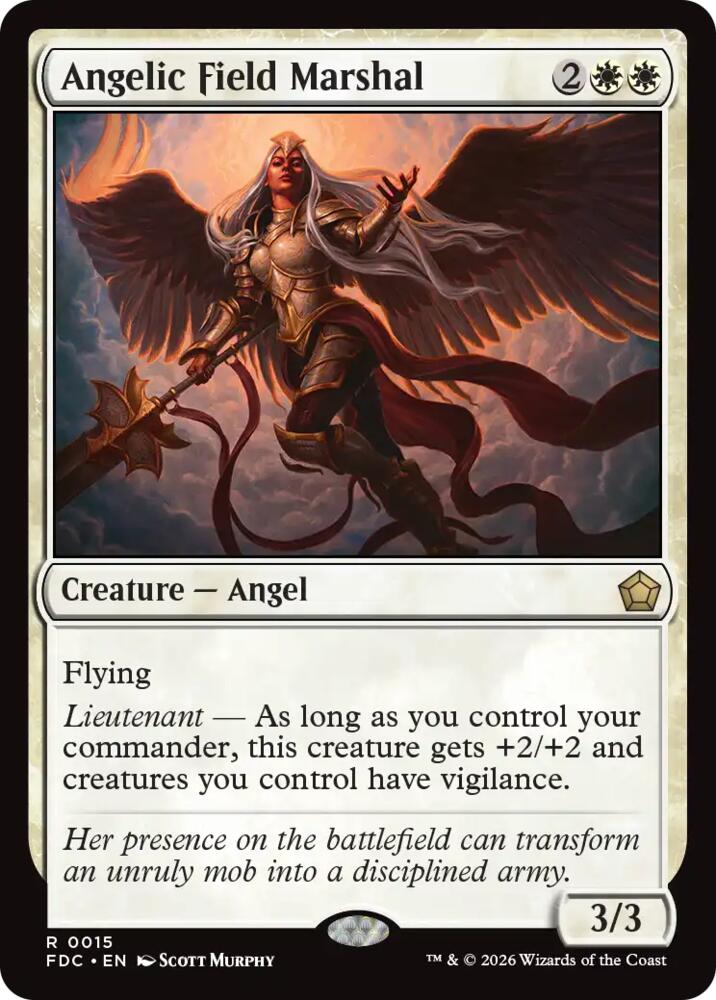 Angelic Field Marshal [Commander: Foundations]