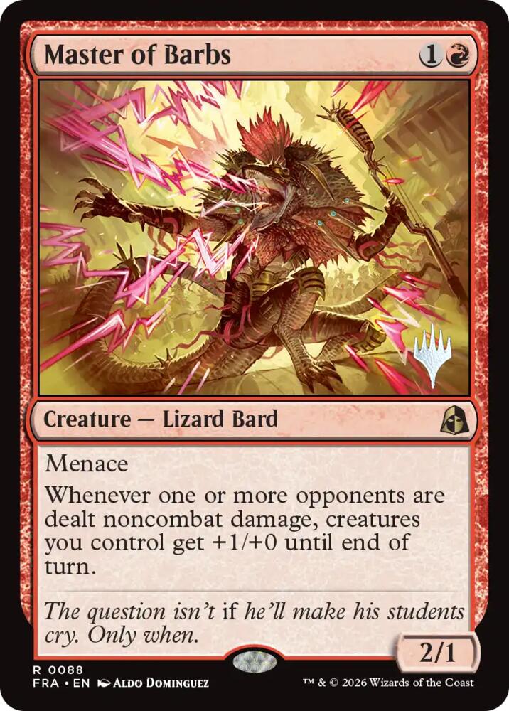 Master of Barbs [Promo Pack: Reality Fracture]