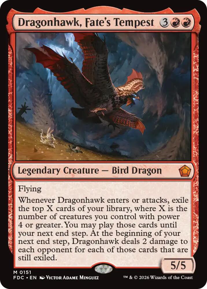 Dragonhawk, Fate's Tempest [Commander: Foundations]
